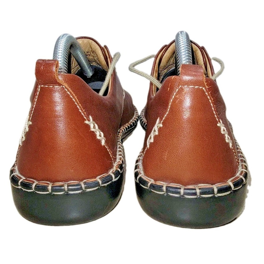 Josef Seibel Shoes Women Size 10  EU Size‎ 41 Brown Lindsay Oxford Leather - Picture 8 of 12